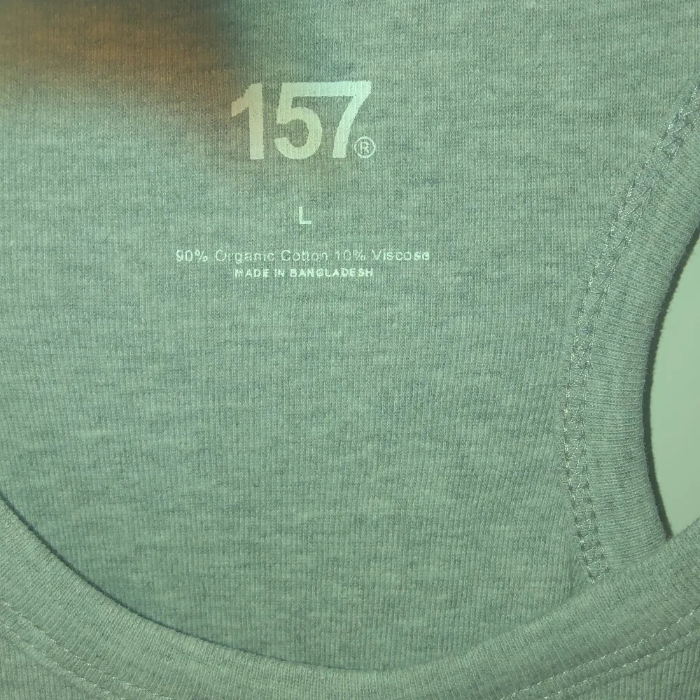 Grått baslinne, aldrig använt, kommer från lager 157, väldigt bra kvalite. Tank top . T-shirts.