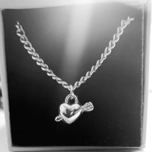 Halsband med hjärta - Sjukt snyggt halsband med ett hjärta. Om man vill ha någon speciell läng på kedjan är bara att skriva så fixar ja de Köp för 159kr