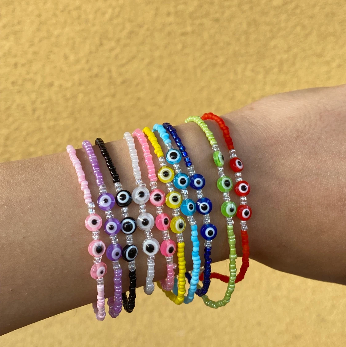 Baby Rosa Evil eye armband 🌸 - 90