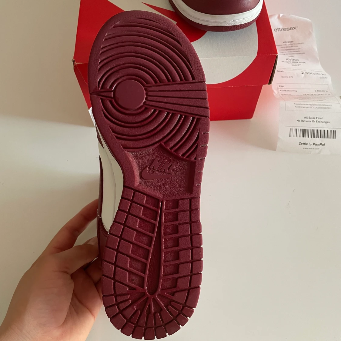 Nike dunk low team red - 91