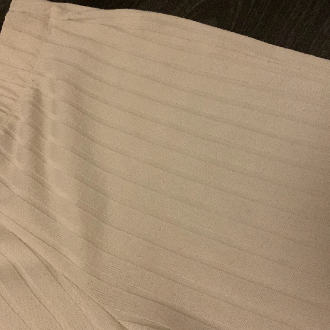 Vita ribbade byxor  - 90