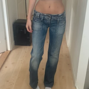 Pepe jeans - Lågmidjade Pepe jeans i storlek w28/L 34✨