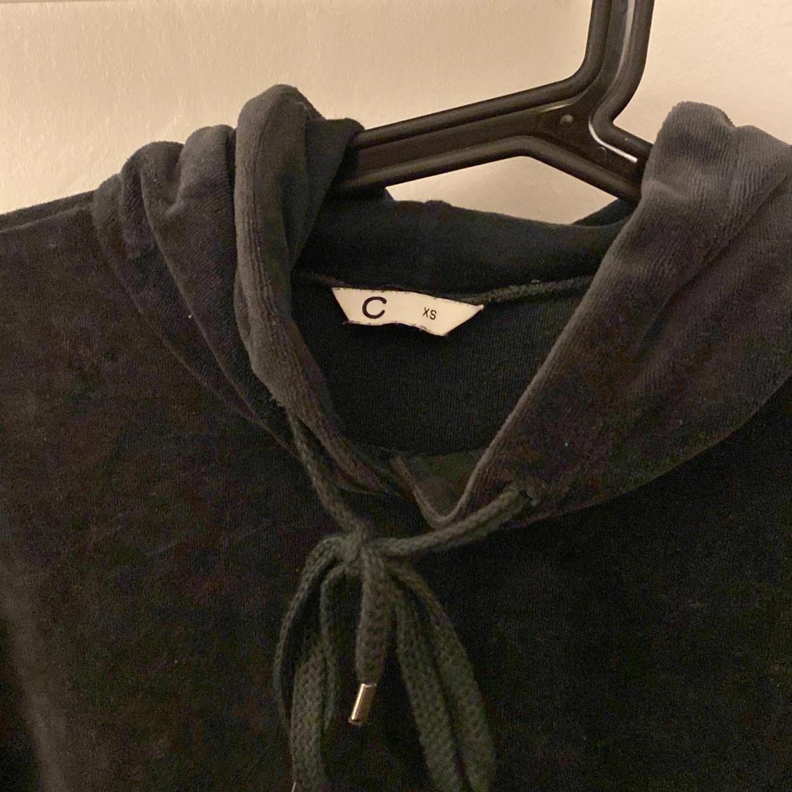 Mörkgrön matt hoddie  - 91