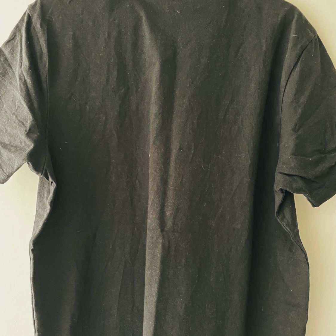 Plain black XL T-shirt by Tens  - 90