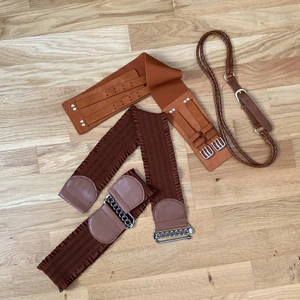 Midja bälte brun one size / S - Fina bälten färg brun one size för mig passar den bra som har strl XS 