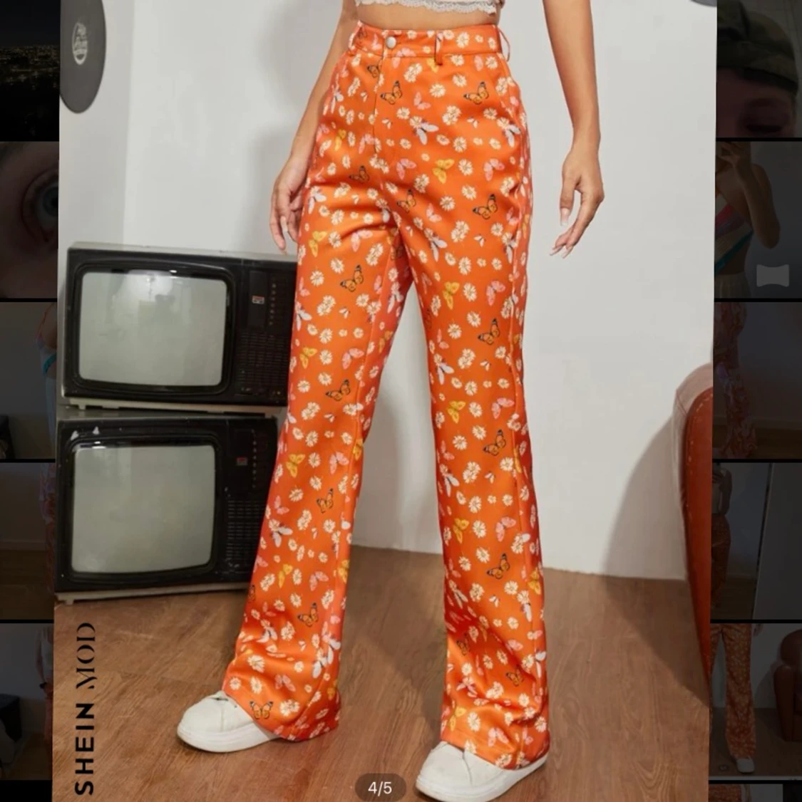 Oranga fjärilsbyxor strl M - 90