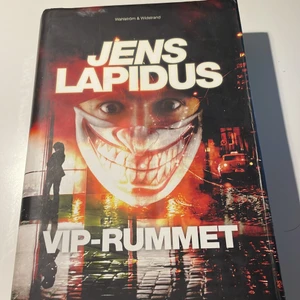 VIP rummet av Jens Lapidus💥 - Vip-rummet är en SKJUT spännande kriminalbok💗 Framsidan är lite lös  men annars prisvärd