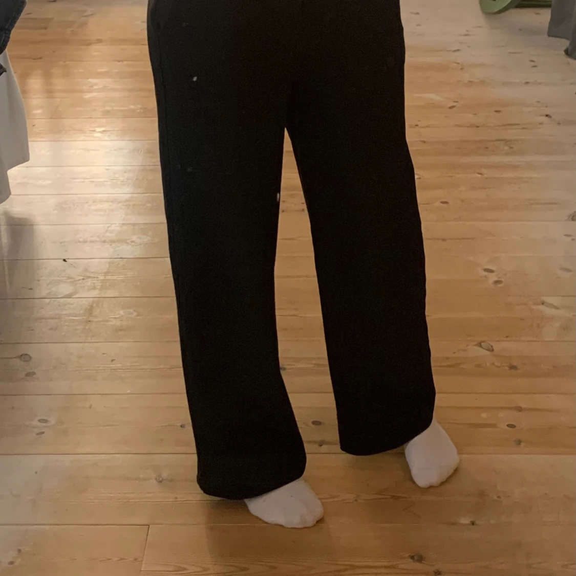 Lågmidjade kostymbyxor 