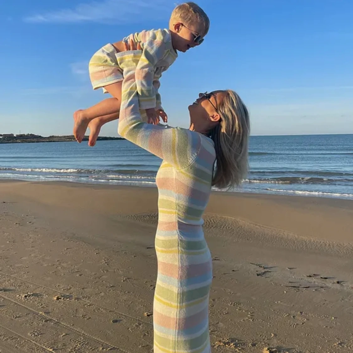 Stickad klänning Lojsan Wallin x NA-KD - 90