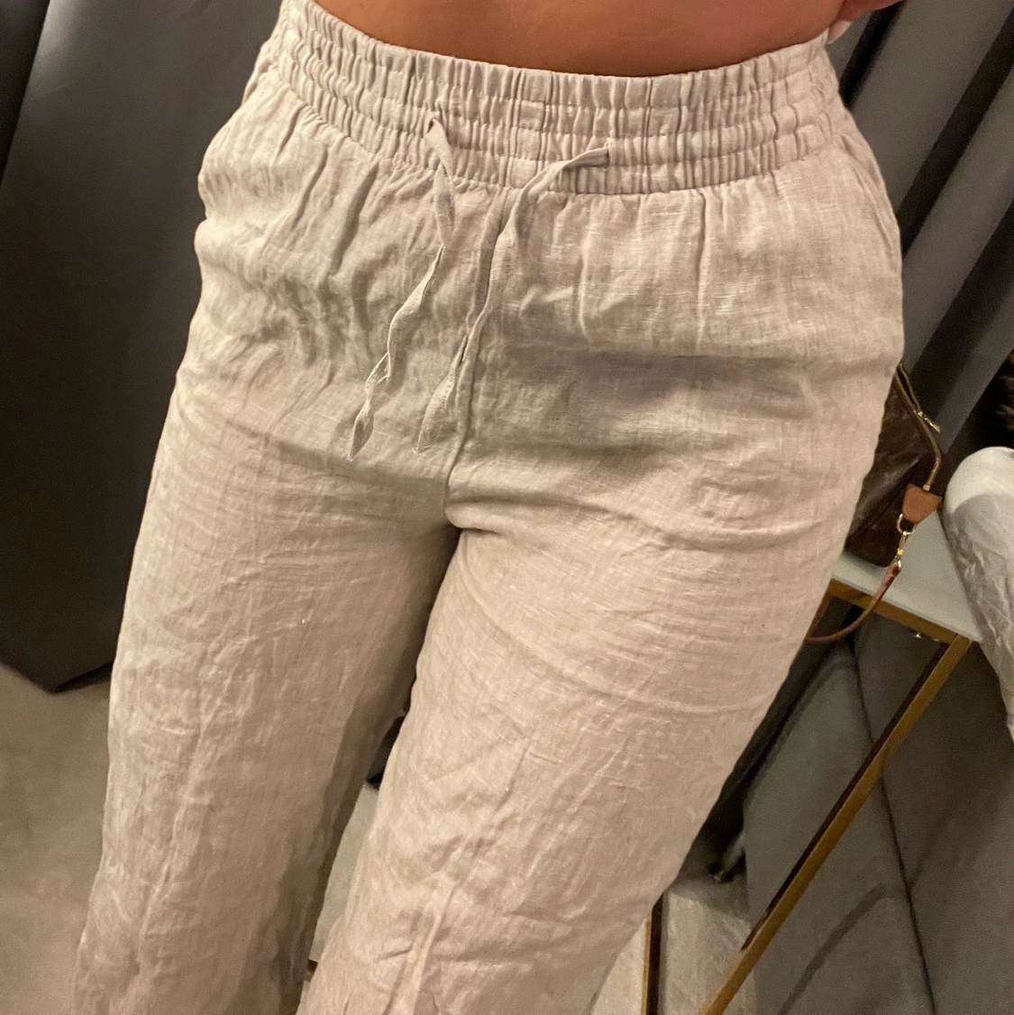 Linnebyxor Gina Tricot storlek 32 - 91