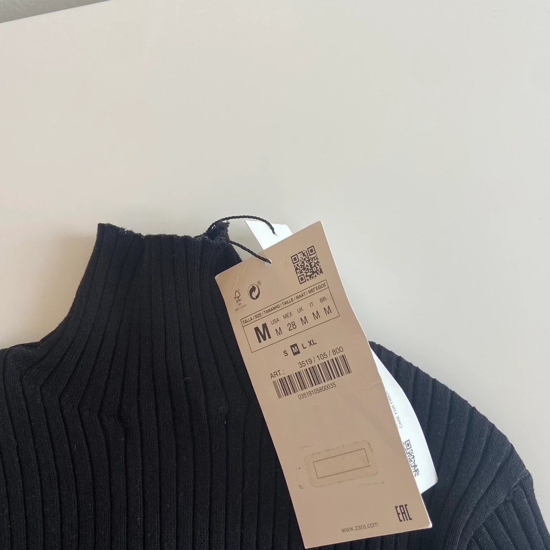 Långärmad Tröja Med Polo - 90