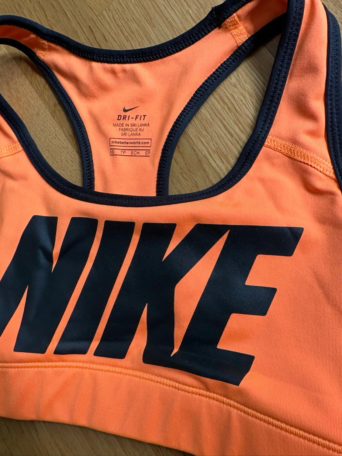 Orange sport-bh från Nike - 1