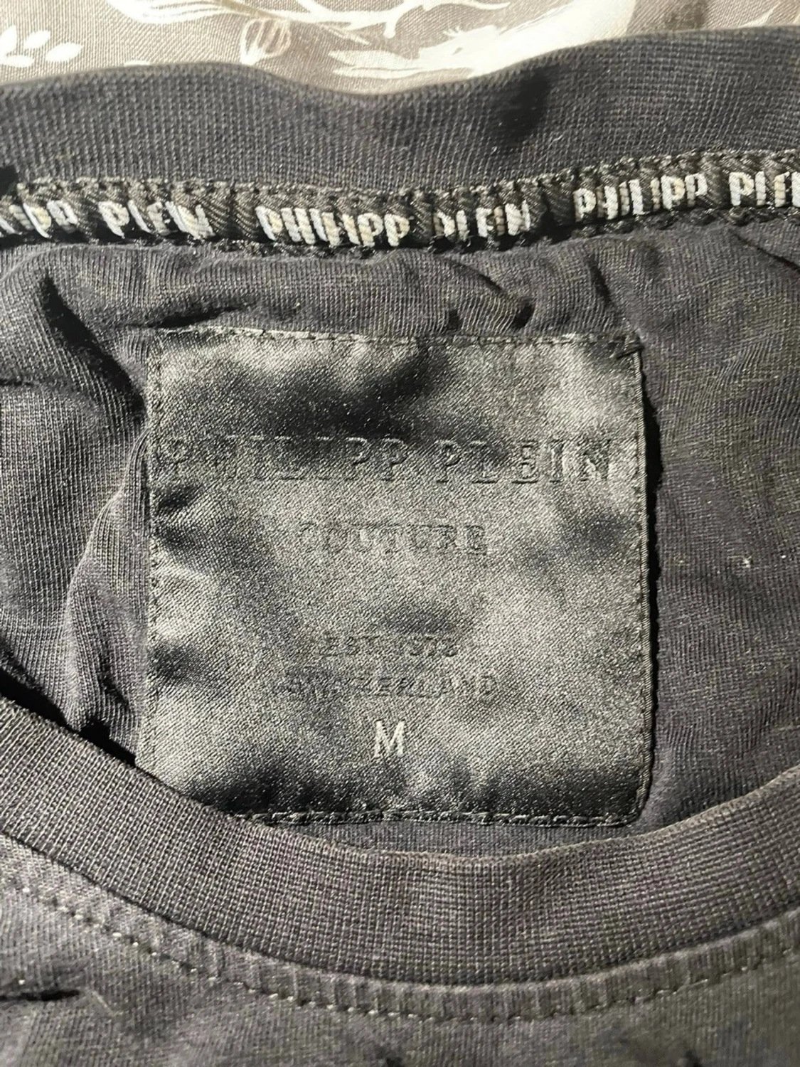 Svart Philipp Plein t-shirt med dödskalle - 2