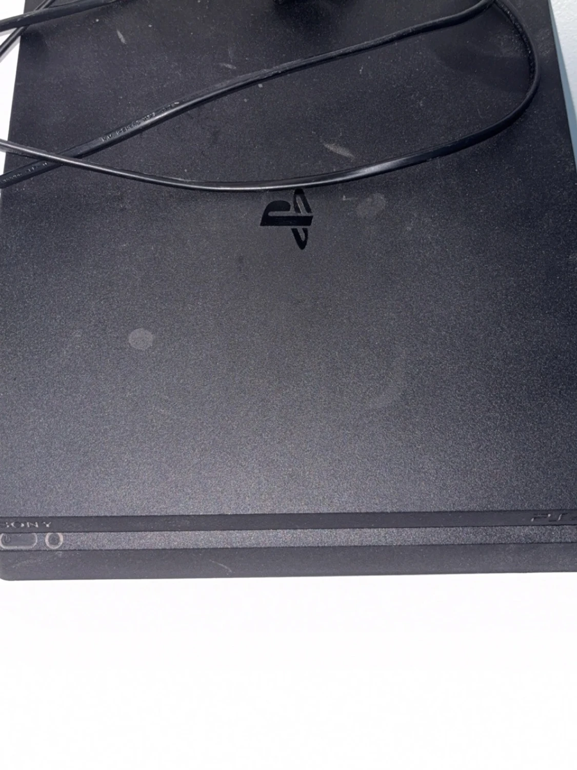 PlayStation 4 Slim svart konsol - 1