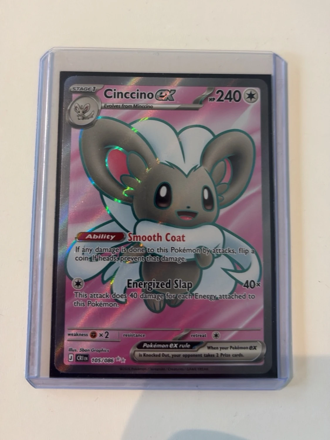Pokémonkort Tauros & Cinccino EX - 1