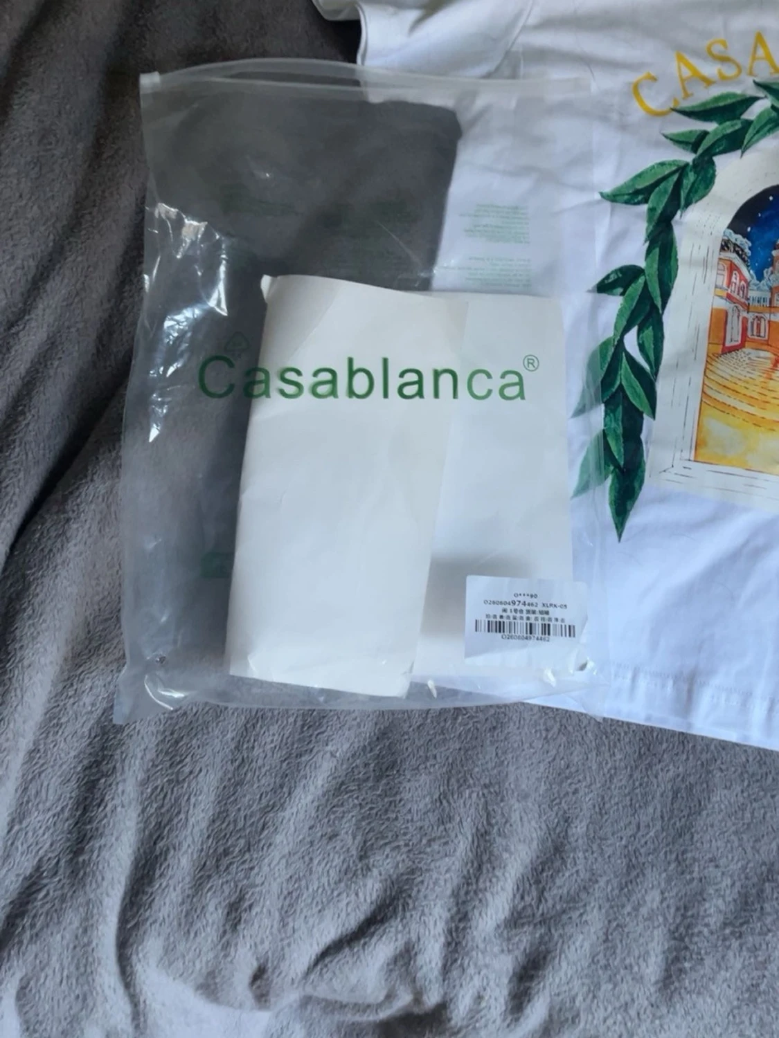 Vit t-shirt Casablanca  - 3