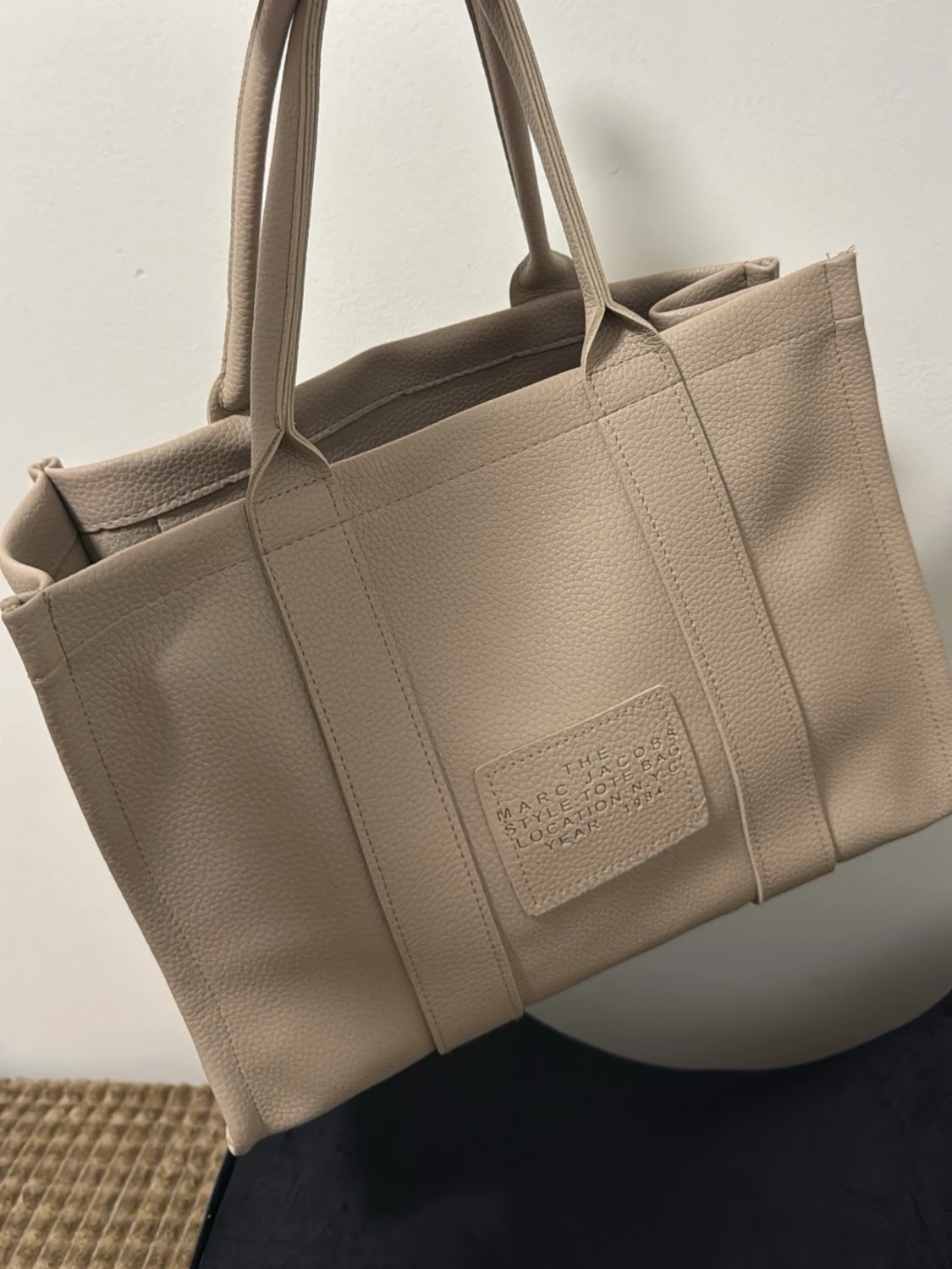 Beige väska - 1