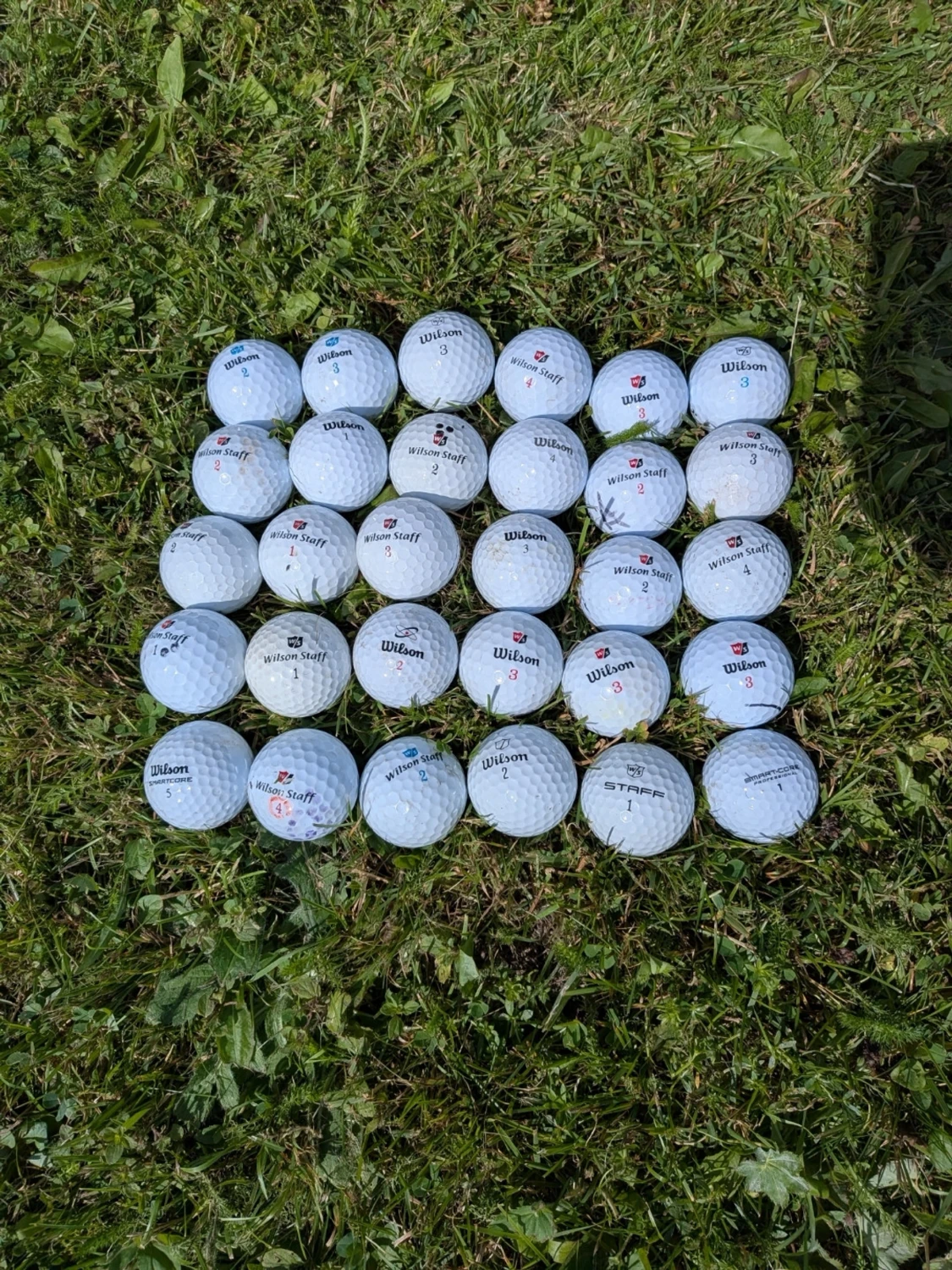30st Wilson golfbollar