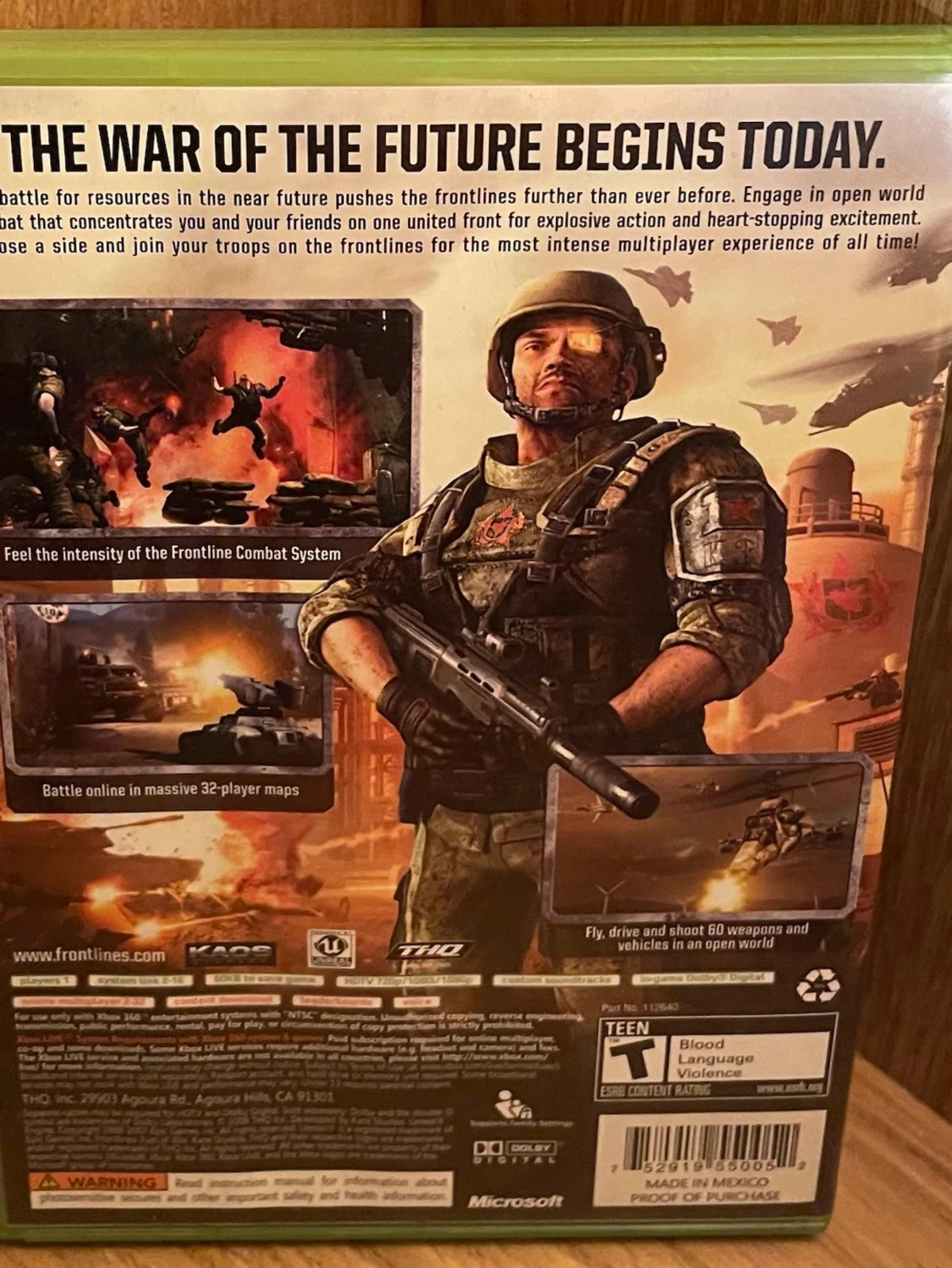 Frontlines: Fuel of War Xbox 360 spel - 1