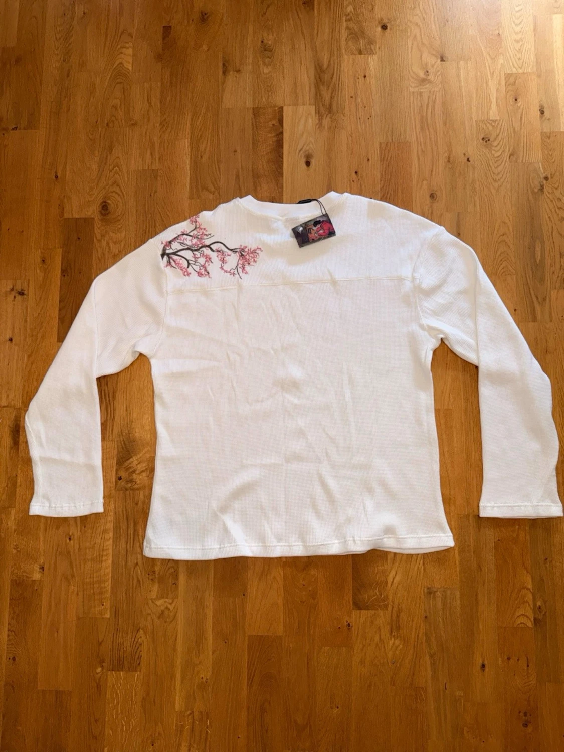 Vit waffle knit från derschutze  - 2