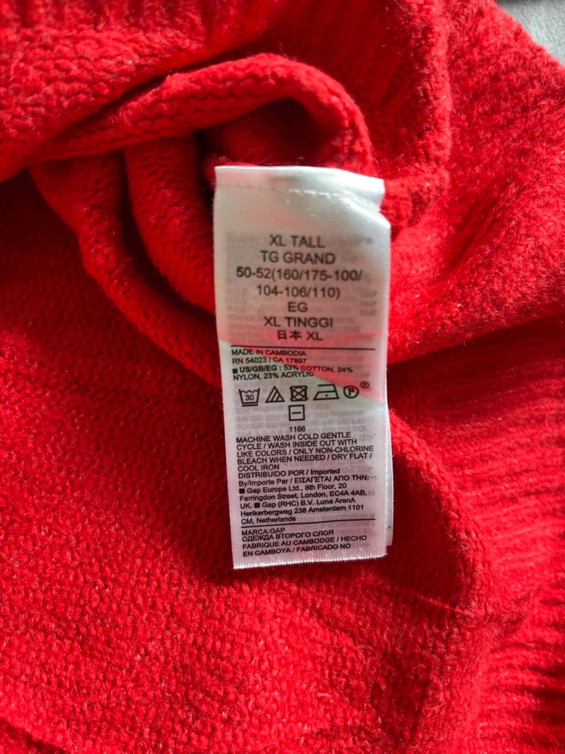 GAP Finstickad rundhalsad tröja (Crewneck Sweater) - 3