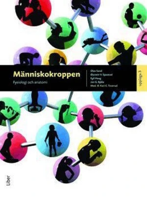 Människokroppen fysiologi och anatomi - Människokroppen: Fysiologi och anatomi är en kursbok med färgglad framsida och illustrationer av människokroppen i olika positioner. Boken är tryckt på papper och har mjukt omslag. Perfekt för dig som pluggar medicin, vård eller hälsa.