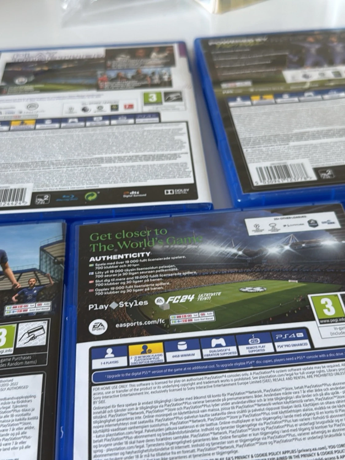 Samling FIFA & FC PS4-spel - 4