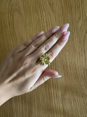Blom ring - Super fin ring, aldrig använd, från By jolima. Ringen går att justera. 
