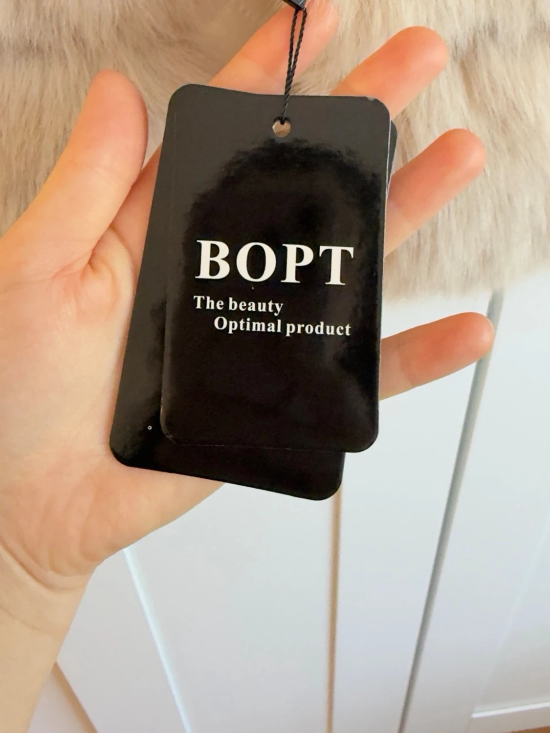 Fluffig fuskpälsjacka från BOPT - 3
