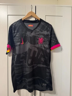 Svart Chelsea tröja - Chelsea tröja från Nike, den är i väldigt bra skick som ny och är i storlek M. 