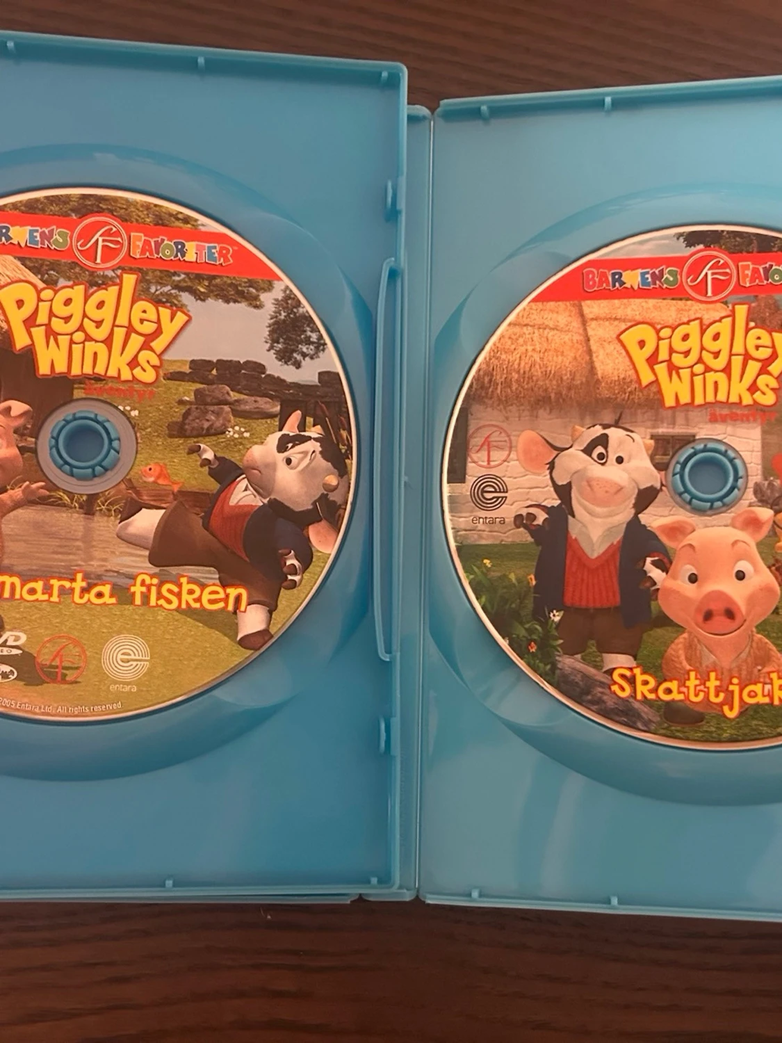 Piggley winks äventyr - Den smarta fisken/skattjakt DVDS - 2