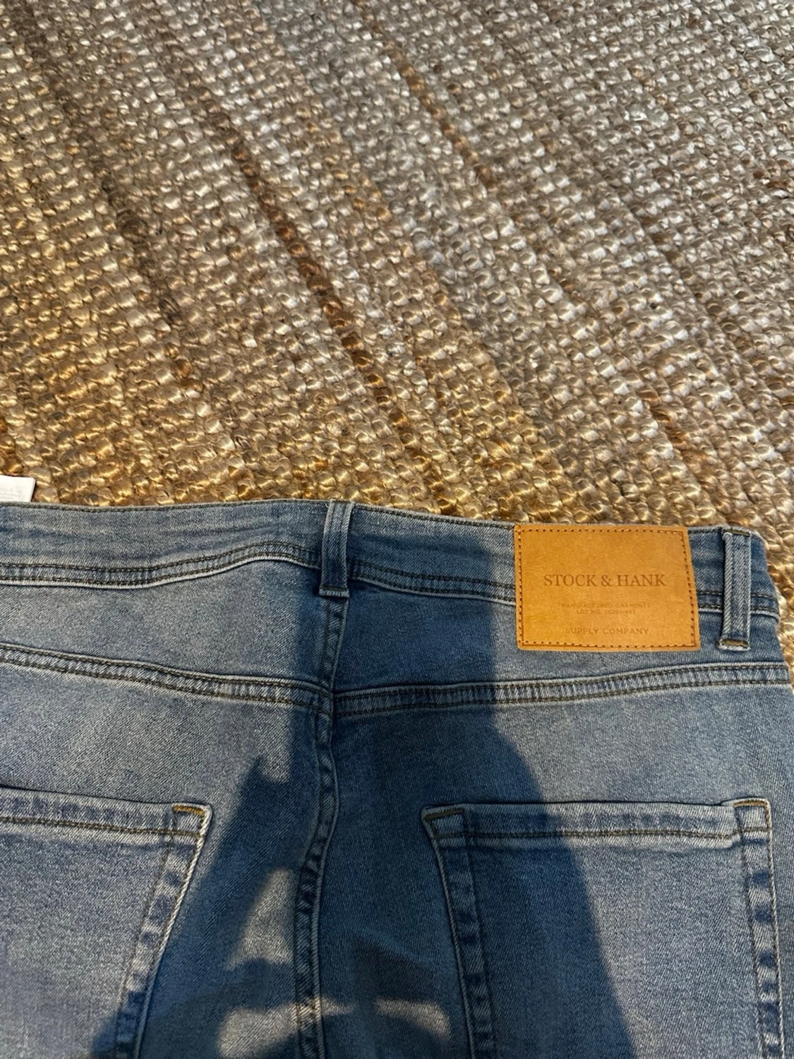 Blå skinny jeans från Stock & Hank - 1
