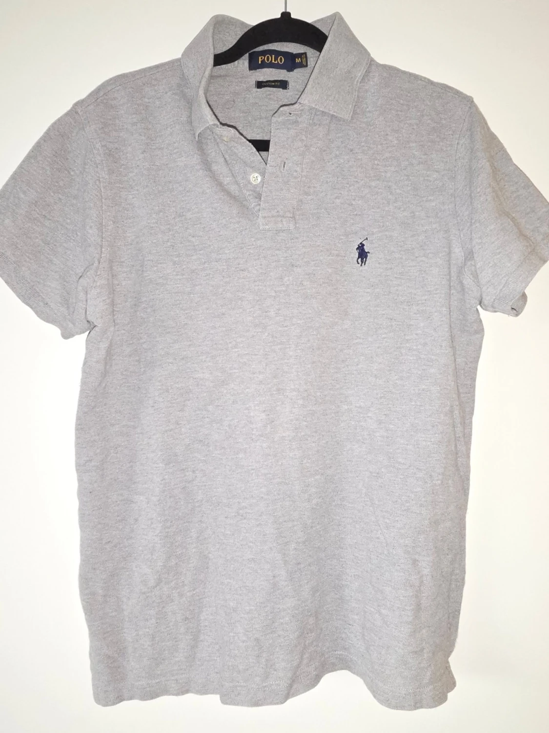 Grå pikétröja från Polo Ralph Lauren