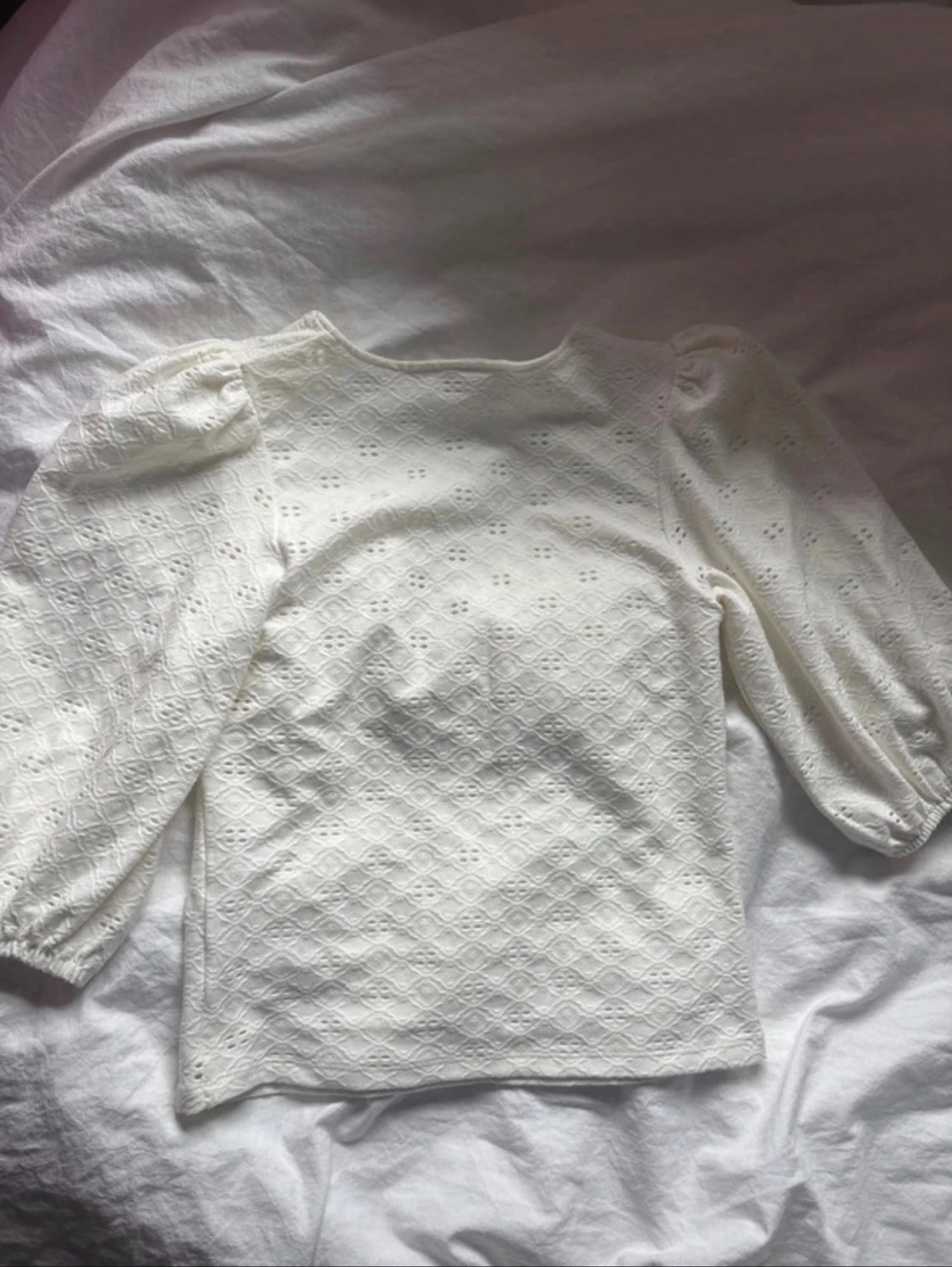 Vit blus  - 5