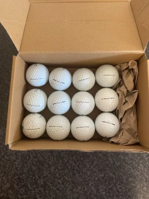 Golfbollar Titleist Pro V1 - Säljer ett dussin vita Titleist Pro V1 golfbollar. Klassisk dimple design. Perfekta för dig som vill ha riktigt bra bollar till golfbanan. Kommer i en kartong, redo att användas direkt. Pris kan diskuteras 
