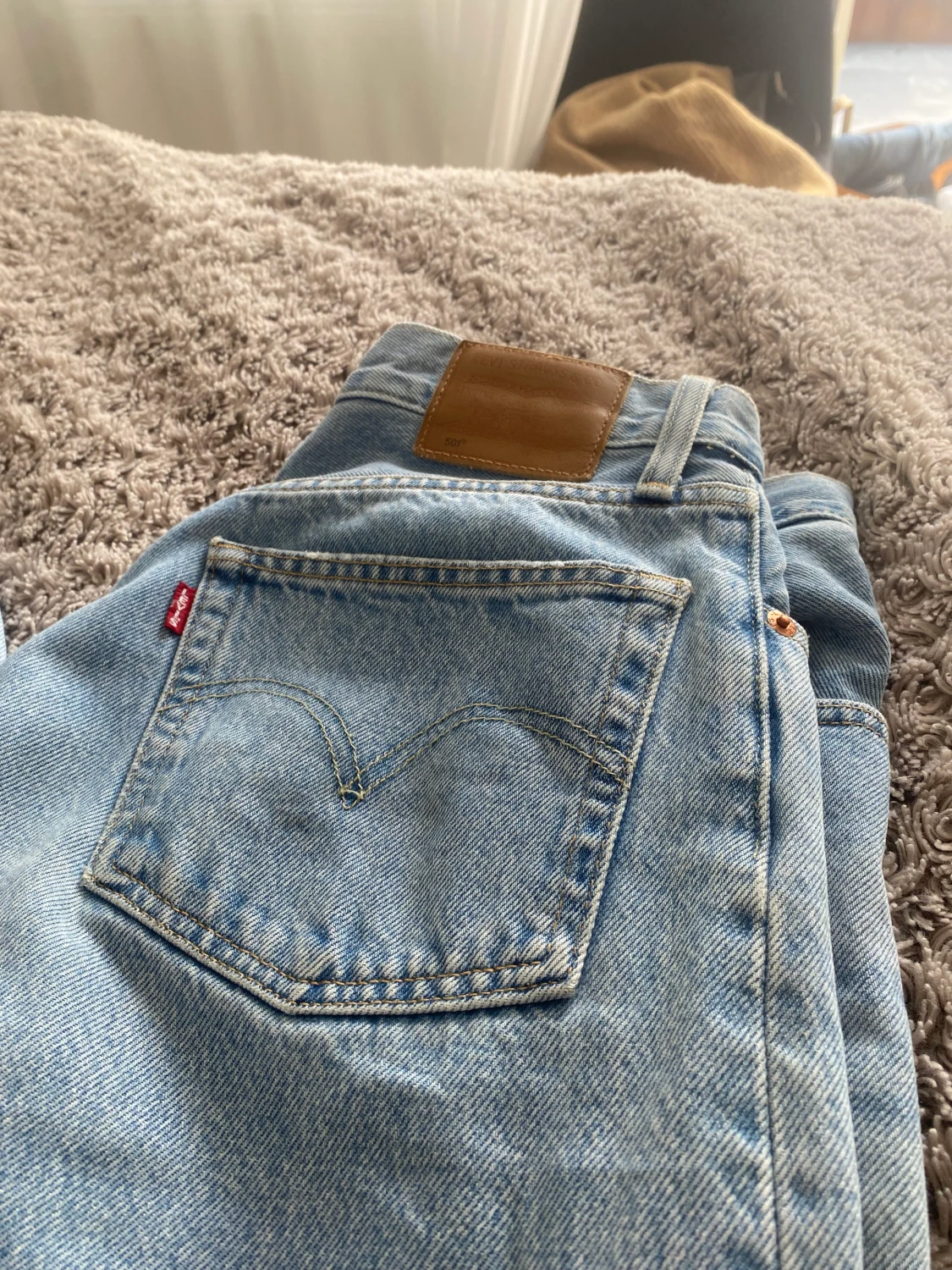 Levis jeans ljusblå  - 90