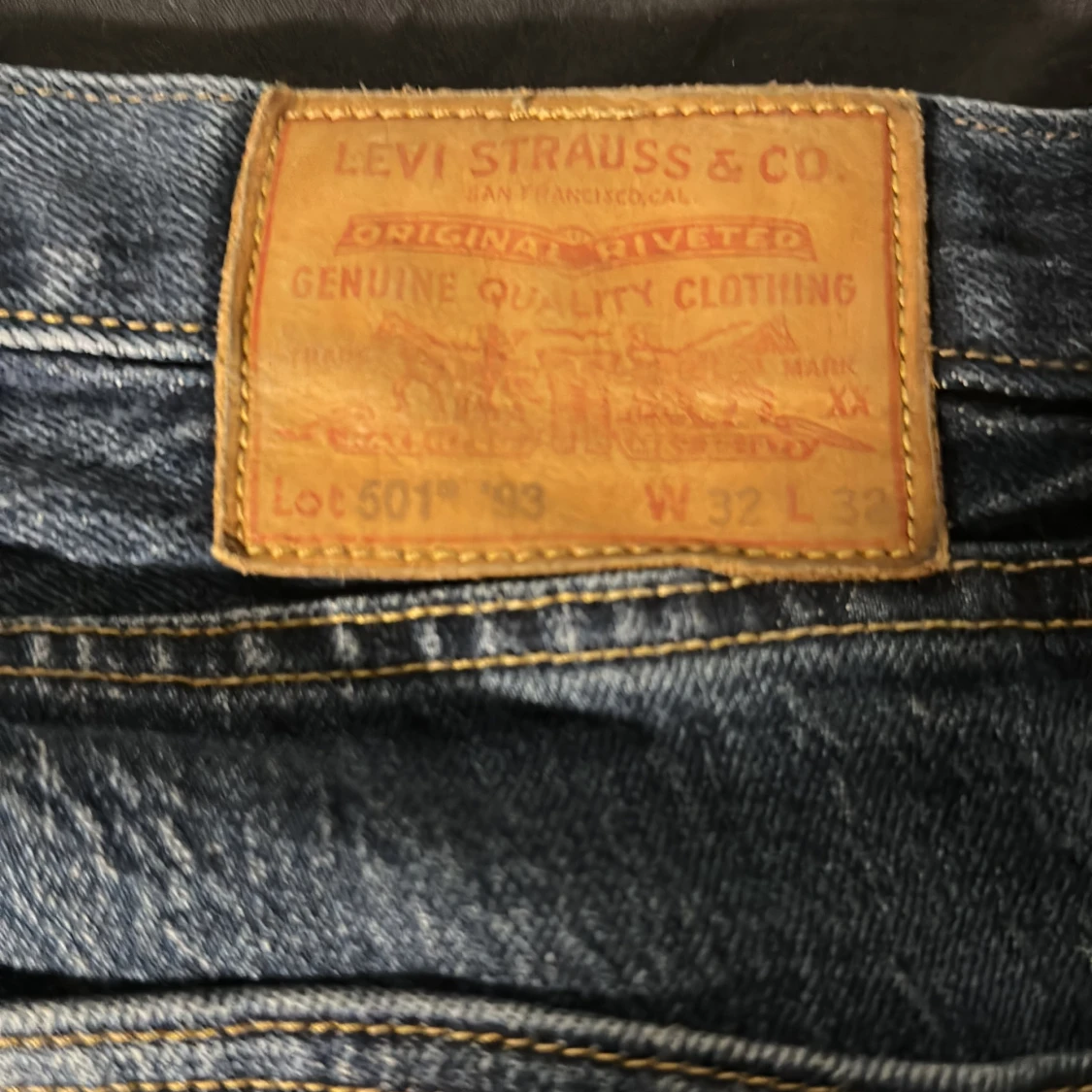 Levis mörkblå 501 - 91