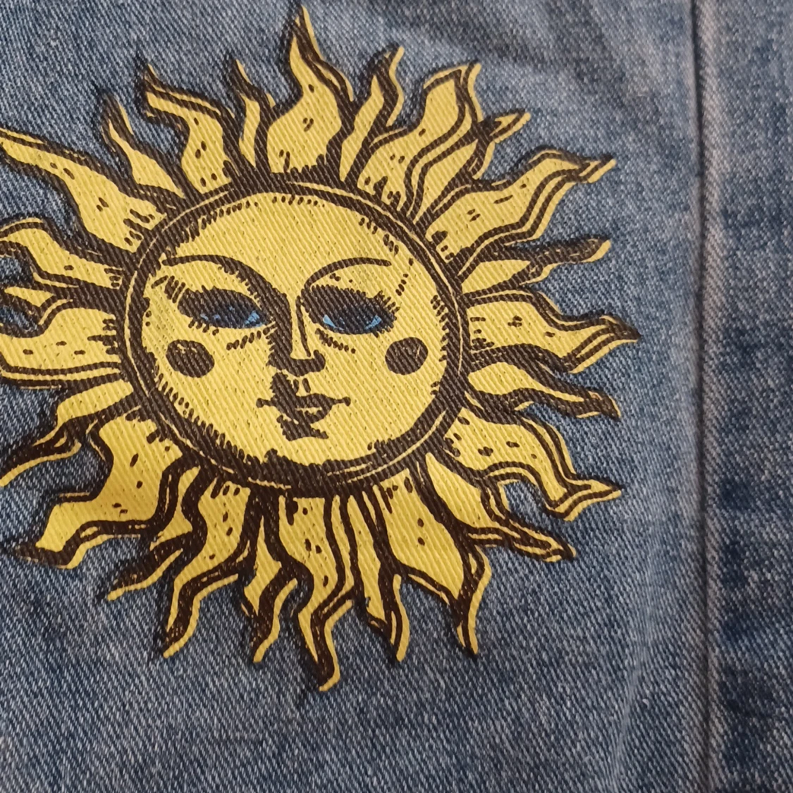 Mönstriga jeans - 90