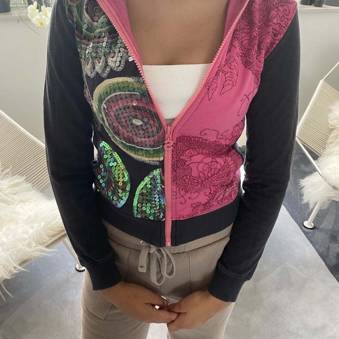 Desigual - zip up hoodie