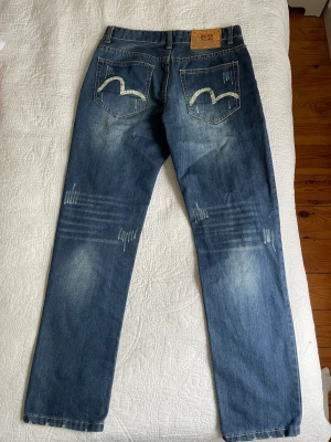 Evisu jeans 31 - Säljer då de tyvärr var för små för mig. Meddela mig om du vill ha fler bilder :)    