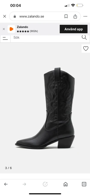 Cowboy boots  -  Helt oanvända , köpt för 800