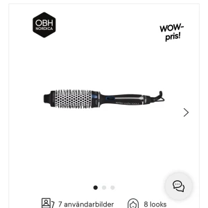 Björn axén  - jätte bra värmeborste, nästan nyskick och knappt använd! fungerar jätte bra för blowout och lockar.