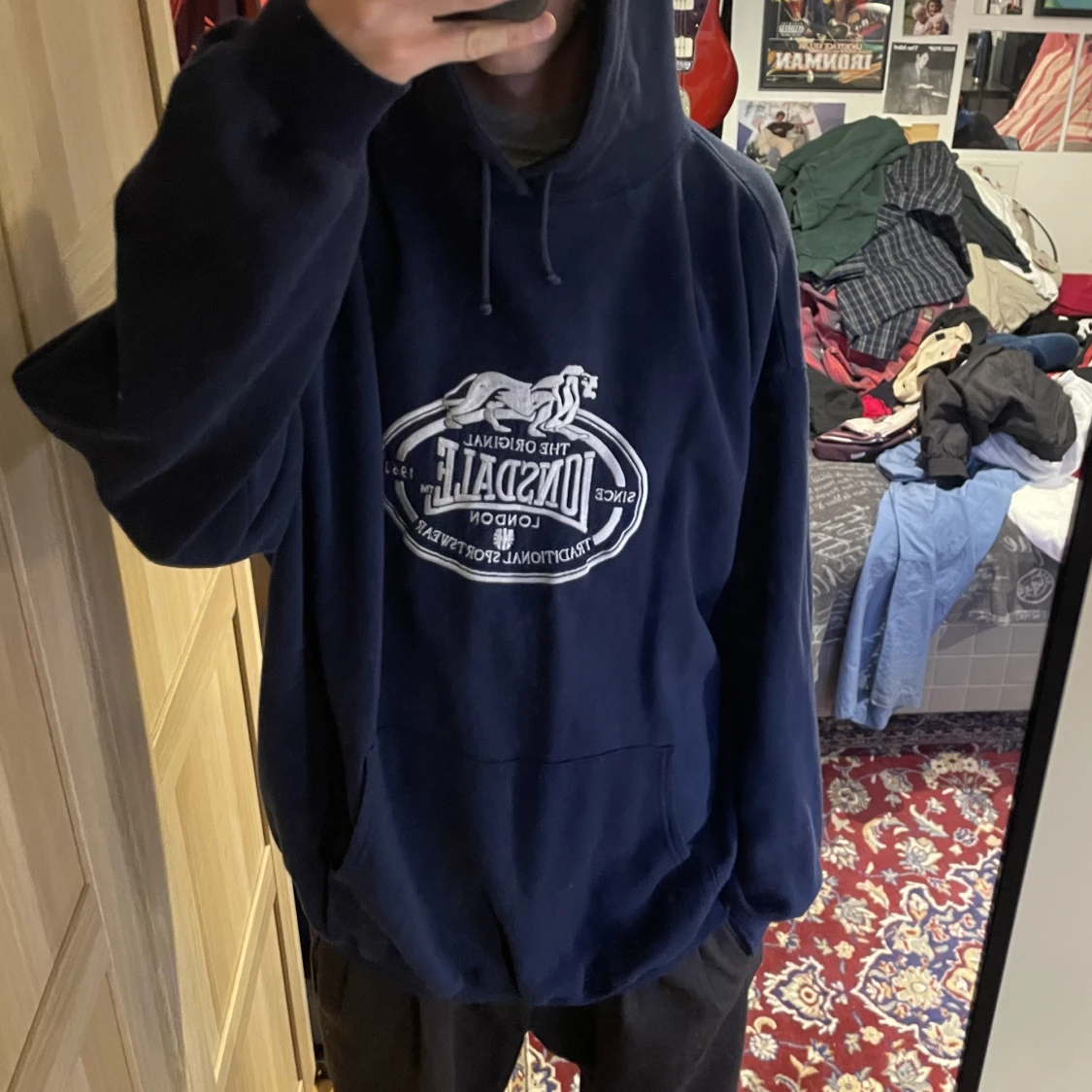 Lonsdale baggy hoodie - 90