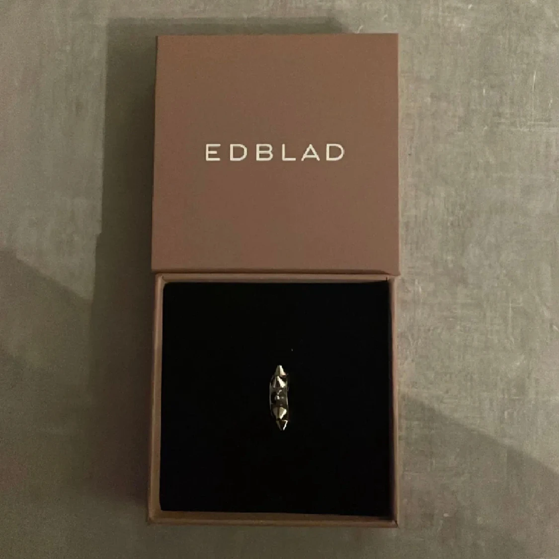 Edblad peak creoles silver - 90