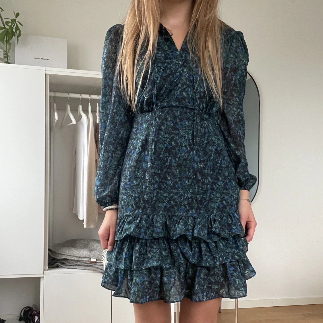 Mönstrad klänning💘 - 90