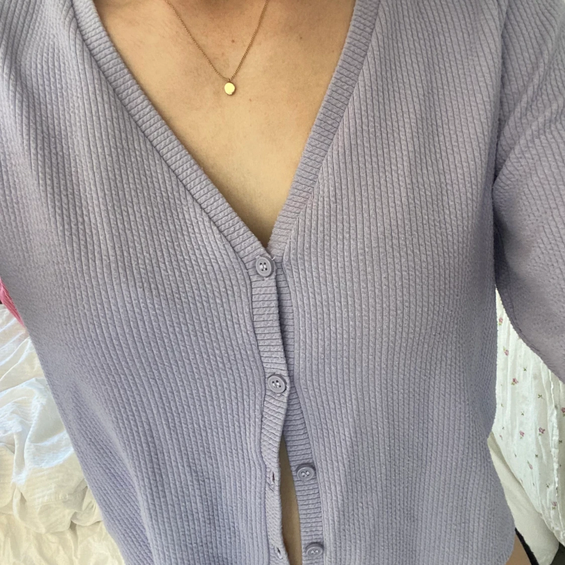 Lila kofta frĂ„n Lindexđ