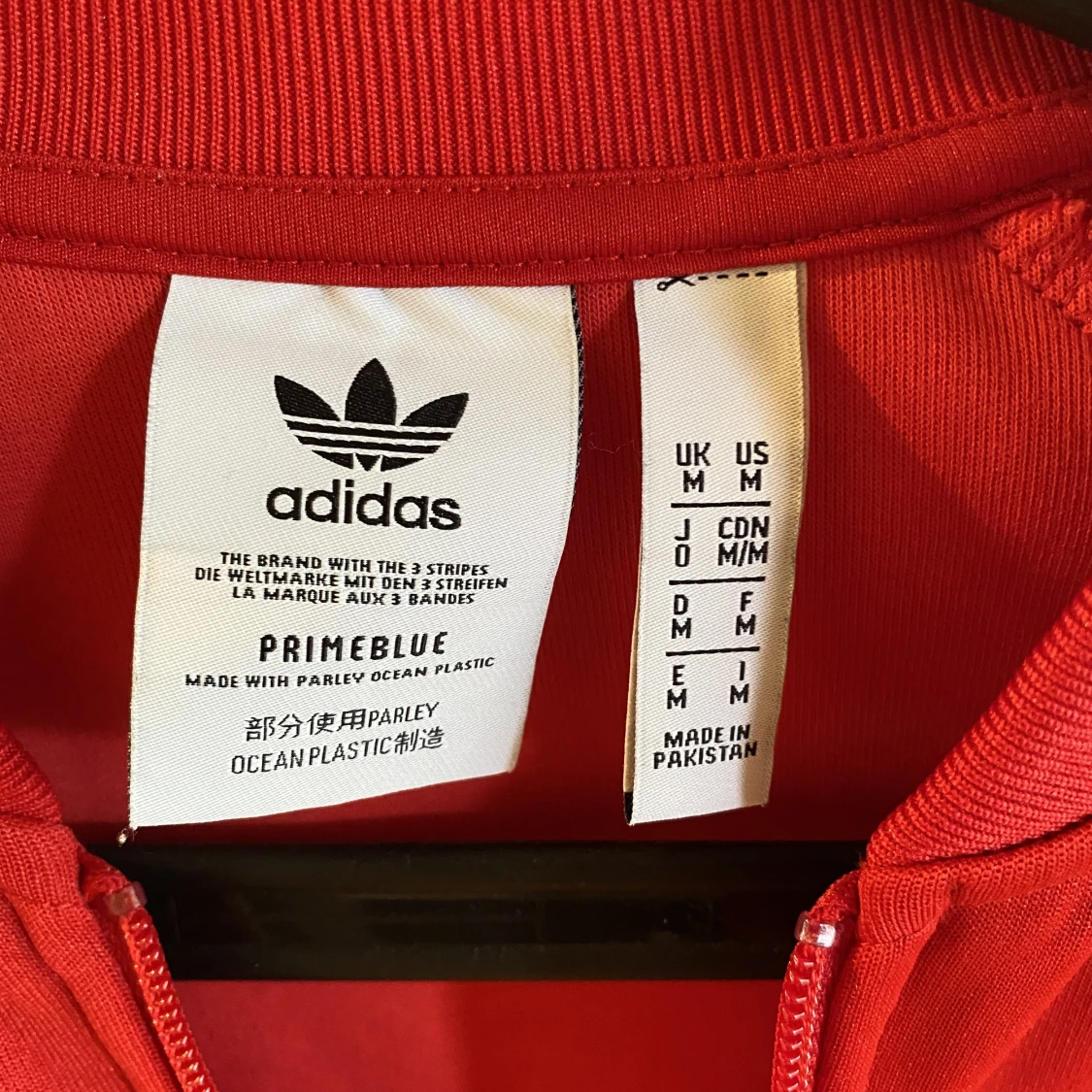 Adidas zip tröja - 91