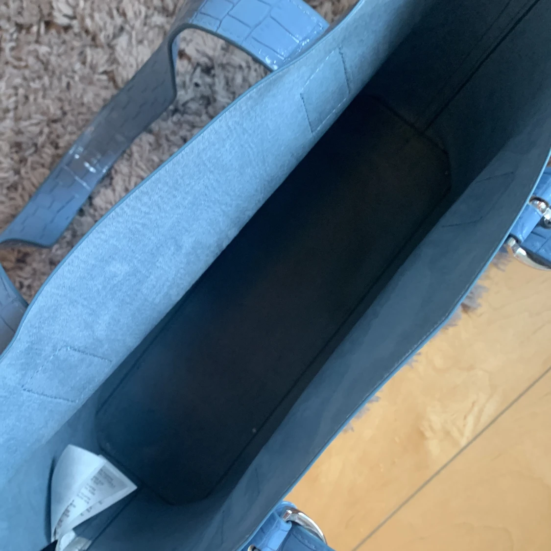 Blå handväska  - 90