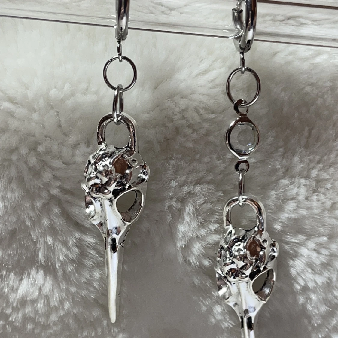 Layerd Skull earrings