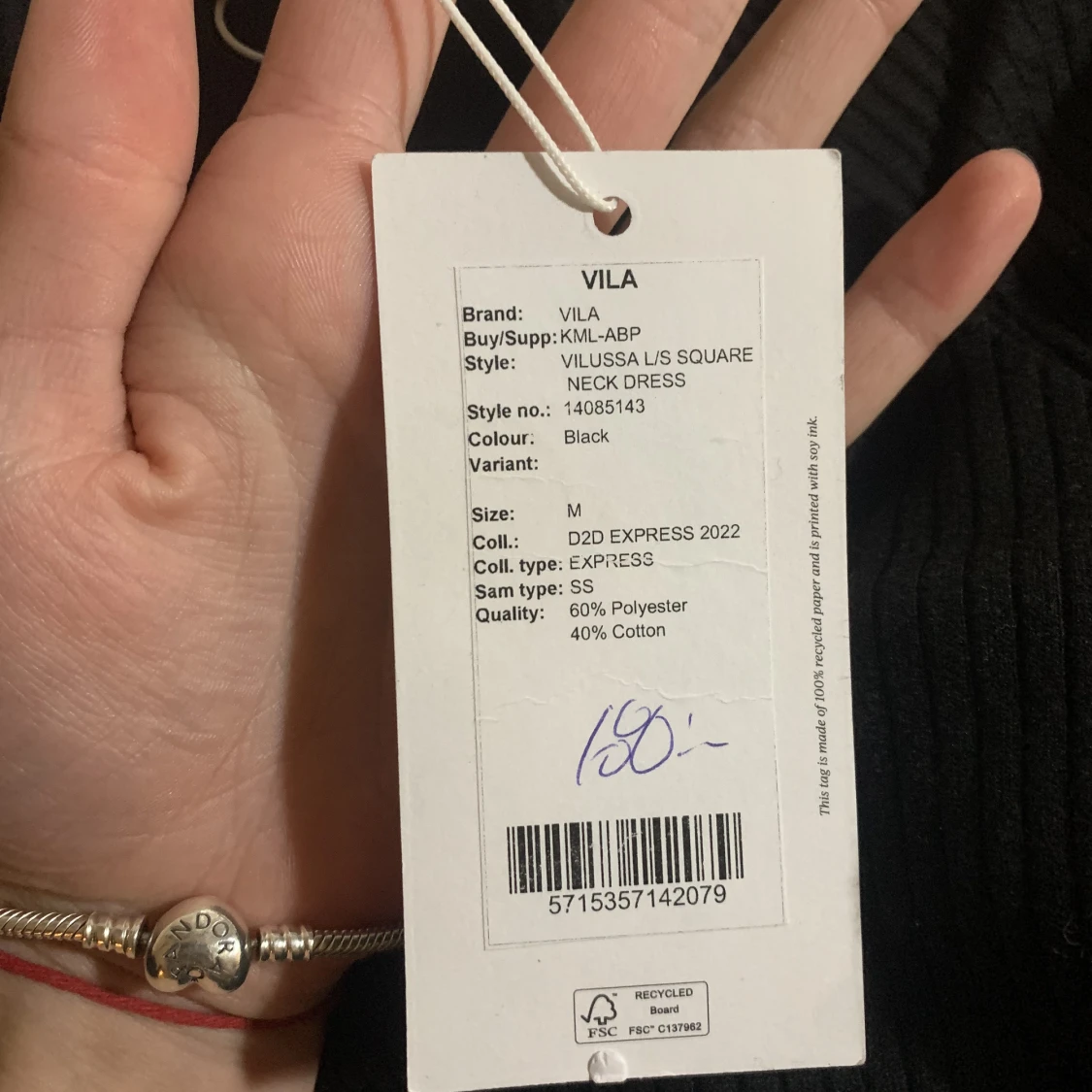 Svart klänning - 91